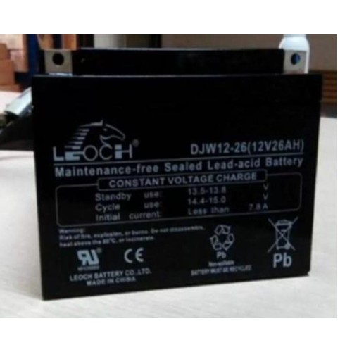 理士电瓶DJW1226 免维护阀控式12V26AH电池