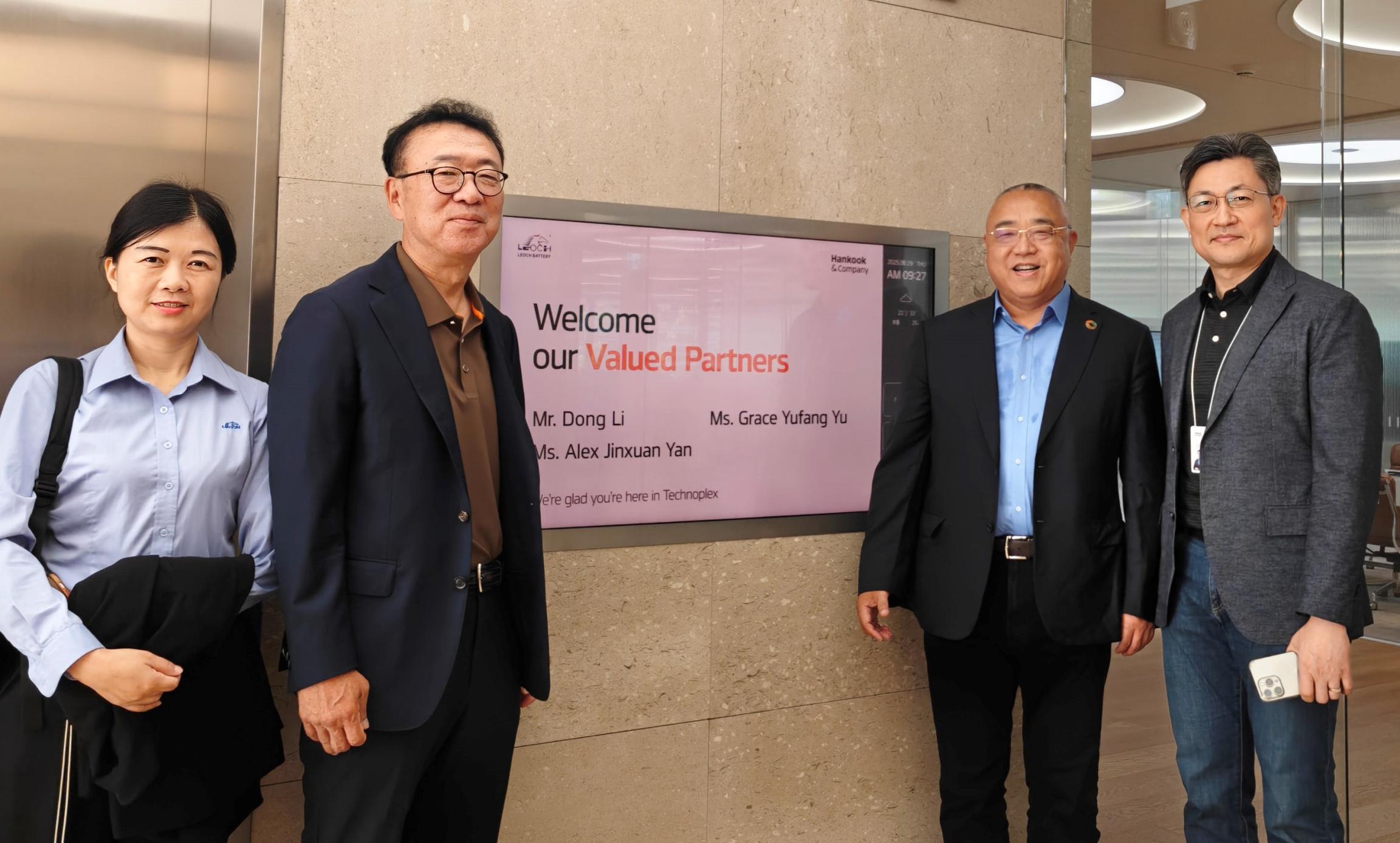 理士*代表团到访韩泰电池首尔总部- 江苏理士蓄电池官网-江苏理士电池有限公司